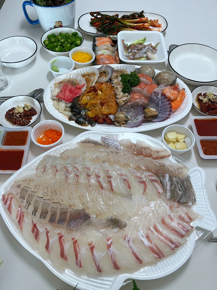  소래포구 바가지 없는 곳 서천수산 내돈내산 회 포장 맛집