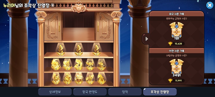  쿠키런 킹덤 쿠킹덤 등급표 티어표 4월 2026 최신 아레나 조합 덱