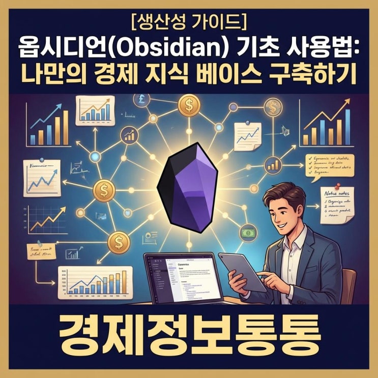  [생산성 가이드] 투자자를 위한 제텔카스텐 경제지식 관리, 기초 옵시디언사용법 완벽 정리