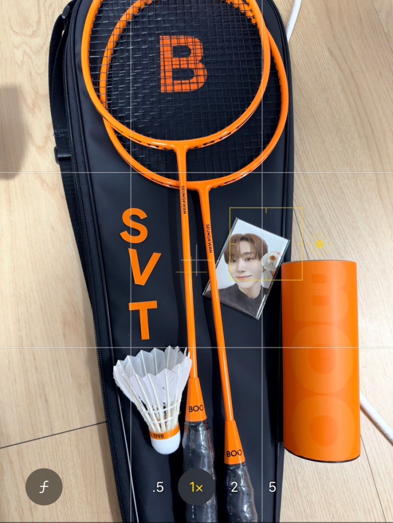 [SEVENTEEN] CARAT必須アイテム！SEVENTEENスングァン誕生日グッズ バドミントンセット開封