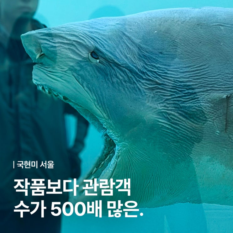  평일 예약인데도 줄 서는 국립현대미술관 데미안 허스트 전시 후기 절망편