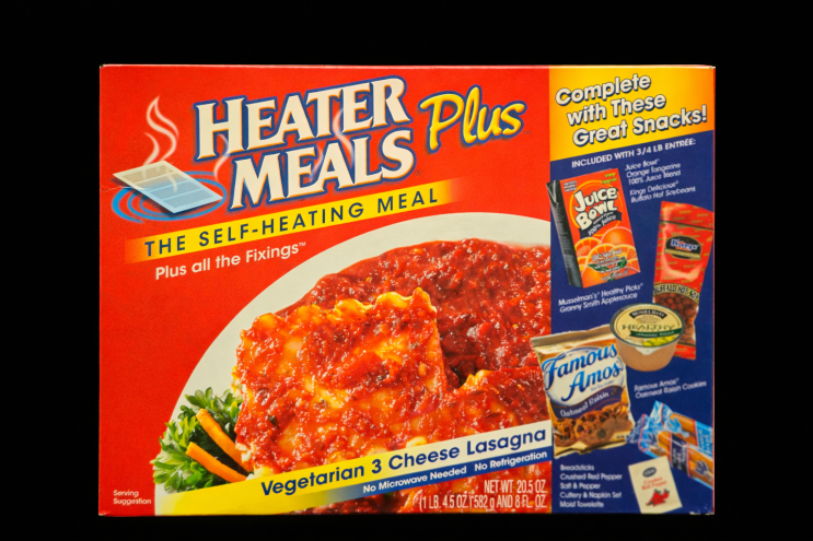  HEATER MEALS Plus Vegetarian Three Cheese Lasagna