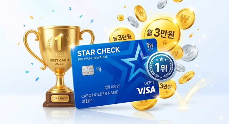  월 3만원 버는 체크카드...케이뱅크 ONE, 혜택 총정리해봤더니