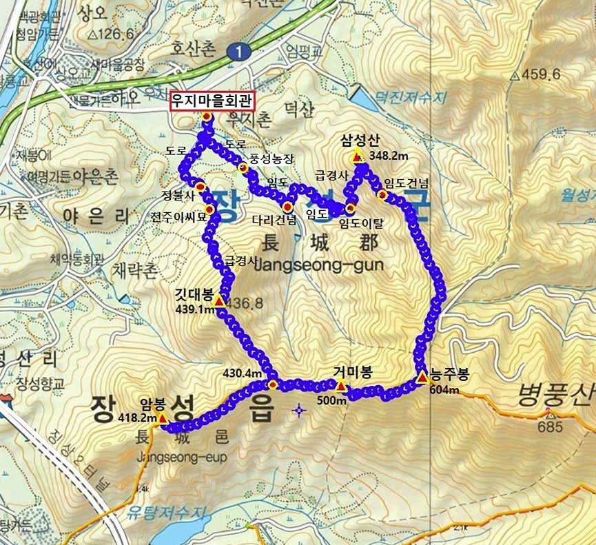 삼성산 사진 1