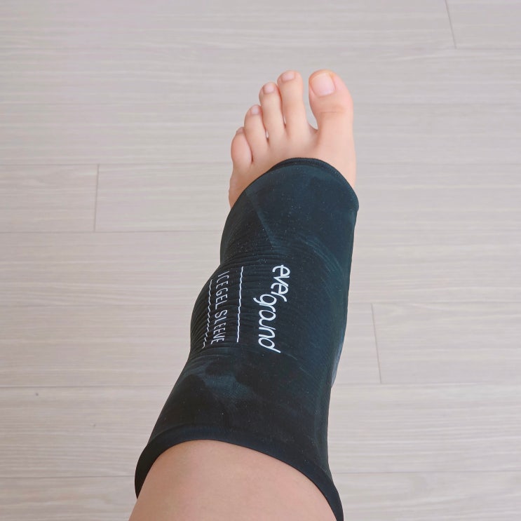  발목보호대 냉찜질팩 추천 발목 접질림 후기 갑작스러운 인대 부상