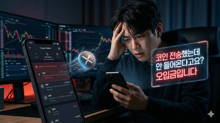  리플 태그 누락으로 코인 오입금했을 때 내 돈 다시 찾는 복구 방법