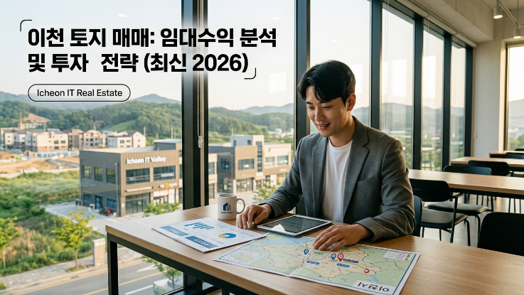  이천 토지 매매 시 임대 수익률 분석 & 투자 전략 (2026 최신)