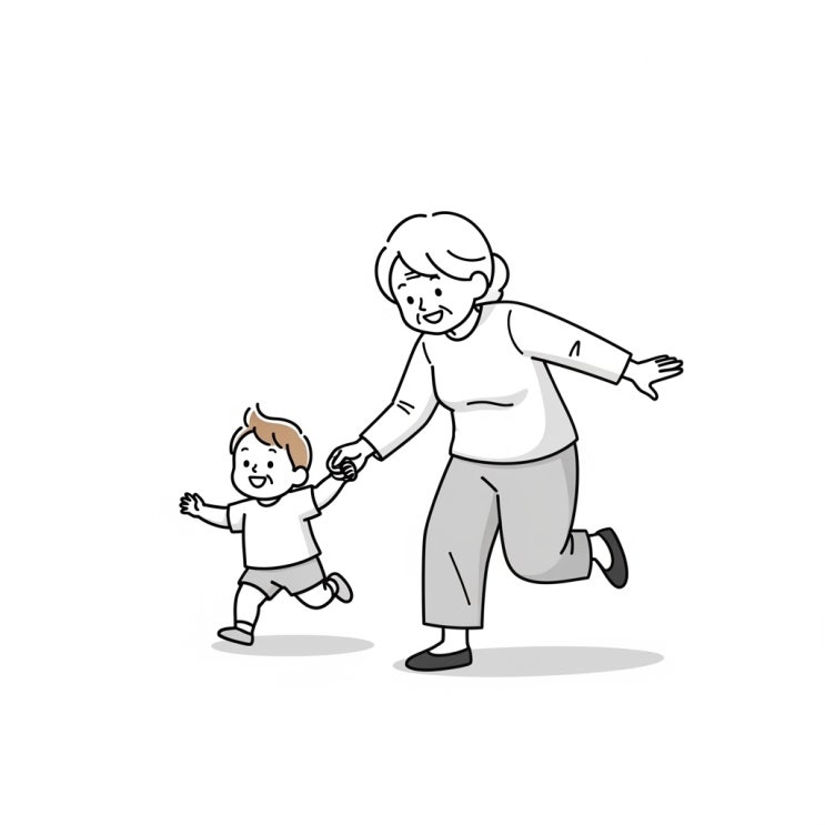  손주 때문에 할머니가 하반신 마비된 사례, 일배책 보상 가능할까요?