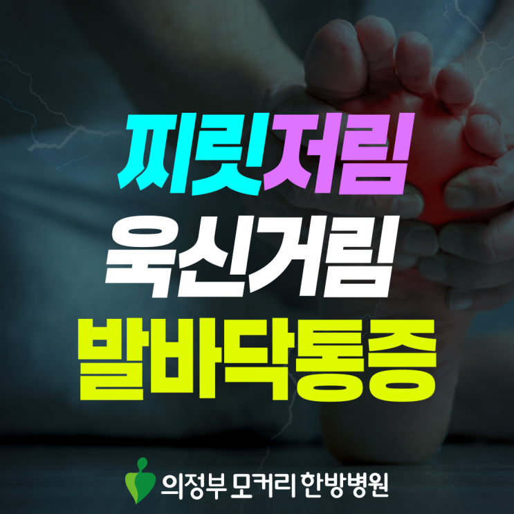  의정부 발바닥통증, 걷기 불편함이 반복된다면 확인해야 할 것들