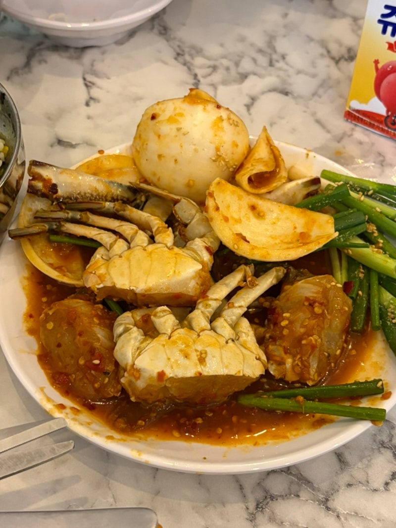 대전 도안동 매운꽃게무침 맛집 학돌이네 (맵기추천)