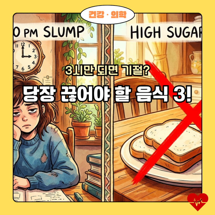  오후 3시 식곤증 원인, 단순 춘곤증 아닌 '이것' 때문? 끊어야 할 음식 3가지