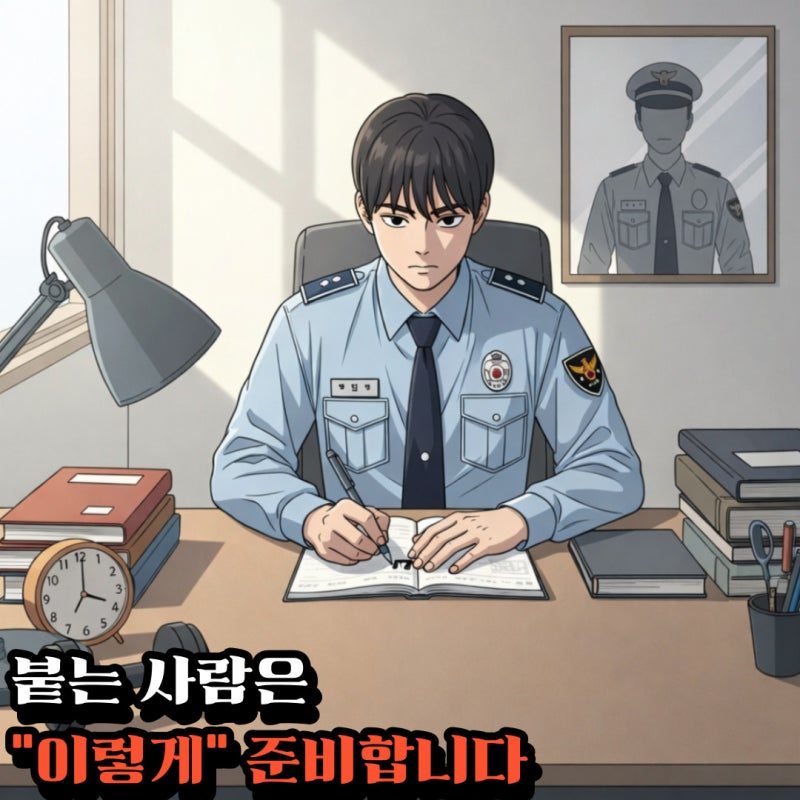 "2026 일정 이렇게 잡으면 붙습니다" 경찰시험, 1차·2차 여기서 갈립니다