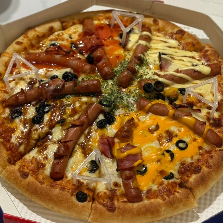  건대피자 맛집 아메리칸피자 자양건대점 : 토핑이 가득해 건대야식으로 추천하는 솔직후기