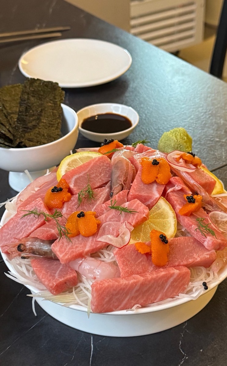  부산 전포동술집 안주맛집  참치단새우우니삼합추천 바밤바