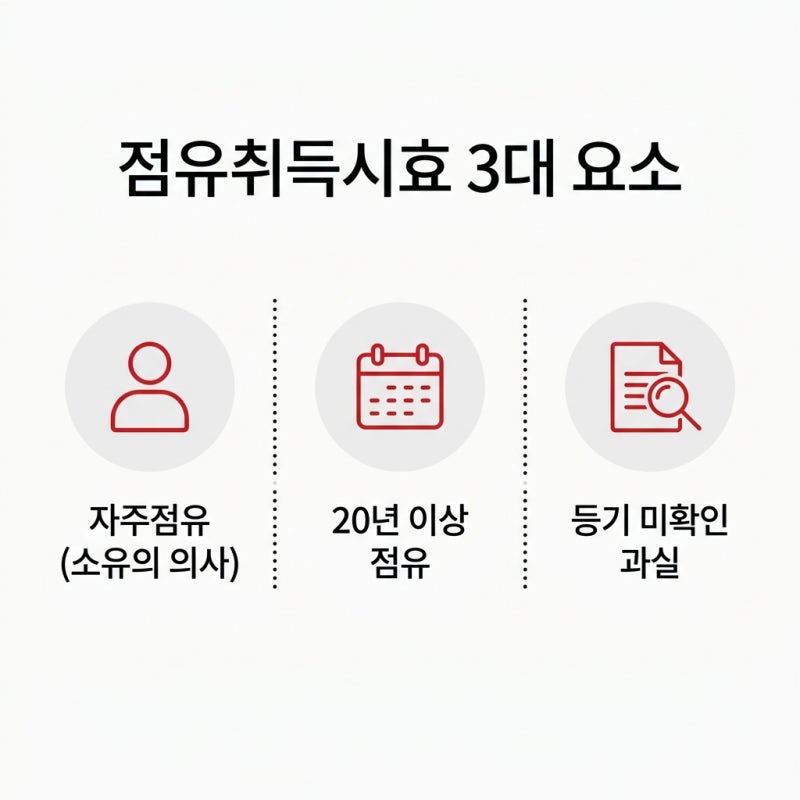 점유취득시효와 부동산 소유권 정리 by 권우상변호사 관련 이미지 4