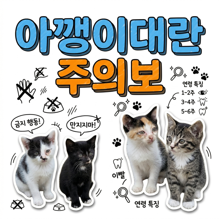  4월 아깽이 대란, 냥줍 전에 반드시 알아야 할 것