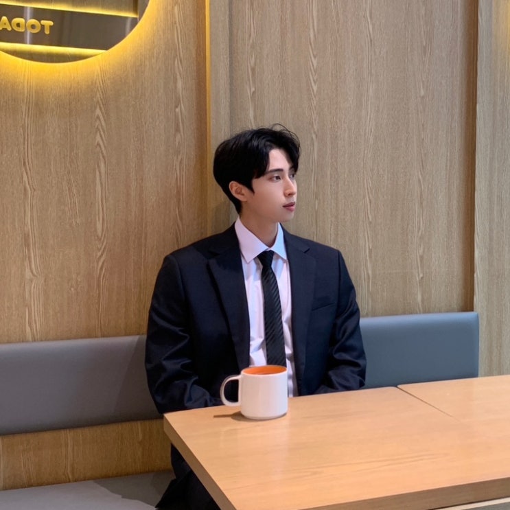  지오지아 정장 셋업 주우재 봄 비즈니스룩 남자수트 출근룩 남성자켓 후기