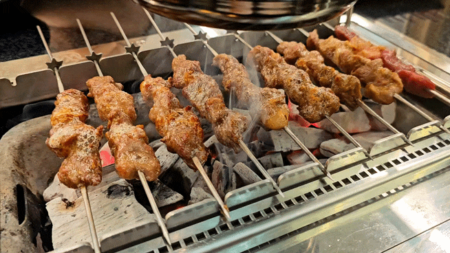  중곡동 양꼬치 단골 맛집 '향미숯불양꼬치' 잡내 없는 양꼬치 후기 (ft. 생양꼬치, 향라새우)