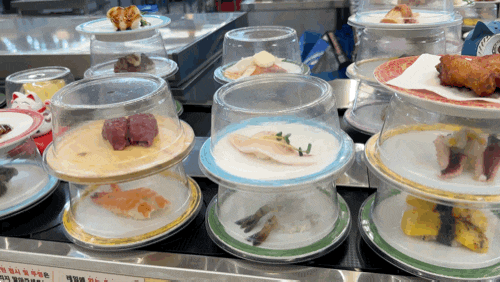  천안 백석동 종류 많은 가성비 회전초밥 맛집 초밥의 초강수