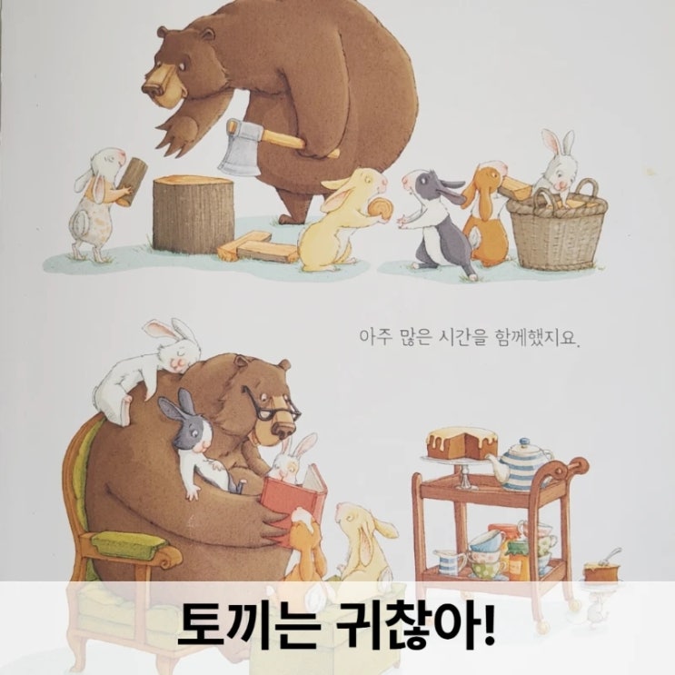  토끼는 귀찮아! 후기 아이와 함께 읽은 따뜻한 변화 이야기