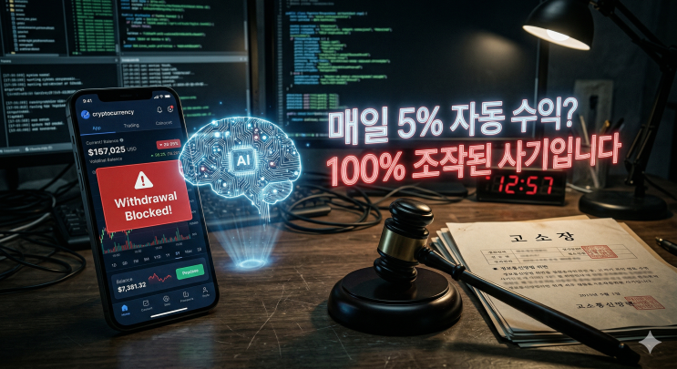  무조건 돈 번다는 코인 AI 자동매매 봇 사기, 전액 환불받고 고소하는 방법
