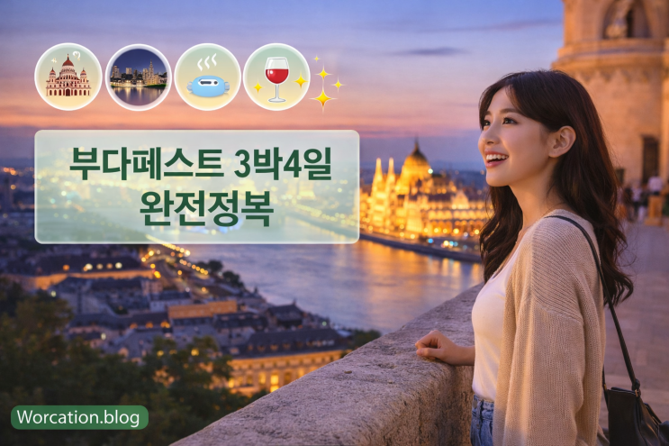  유럽 여행 - 헝가리 부다페스트 3박 4일 : 다뉴브강의 진주 완전정복