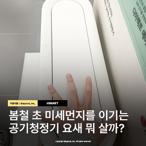  미세먼지철 고민되는 공기청정기 리스트 10평대 뭐가 좋을까요? 잠실 롯데몰 하이마트 방문