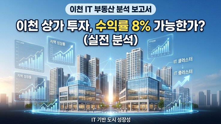  2026 이천 상가 투자 마스터 가이드,수익률 8% 가능할까? (실전 분석)