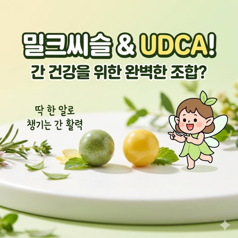 밀크씨슬이랑 우루사 같이 먹어도 돼요? 직접 찾아봤습니다