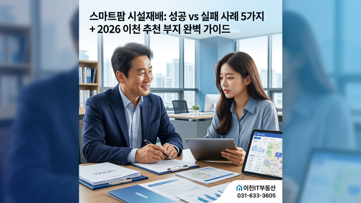  스마트팜 시설재배 성공 vs 실패 사례 5가지 + 이천 추천 부지