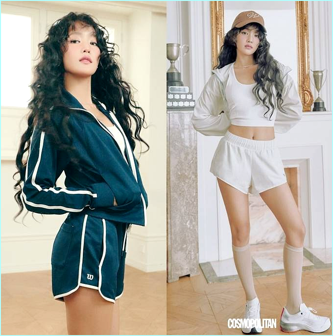  운동복이야 일상복이야? 난리 난 (여자)아이들 민니 윌슨 애슬레저룩 착장