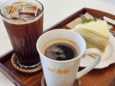 화도읍카페 분위기 좋은 남양주 카페 오헬로 수제 고구마케이크 맛집