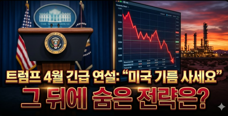  주가 폭락에 잠 못 드는 밤, 트럼프 연설을 다시 읽어야 하는 이유