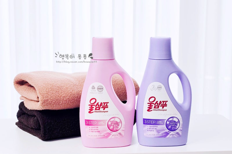 울샴푸 세탁세제 사용해 섬유 손상 없이 니트세탁 하기