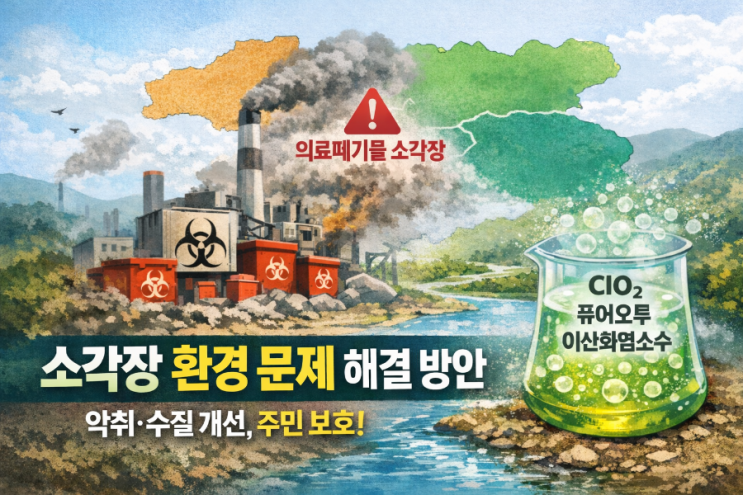   의료폐기물 소각장, 지역 환경의 문제입니다 – 발산고개 사례로 보는 환경관리의 필요성