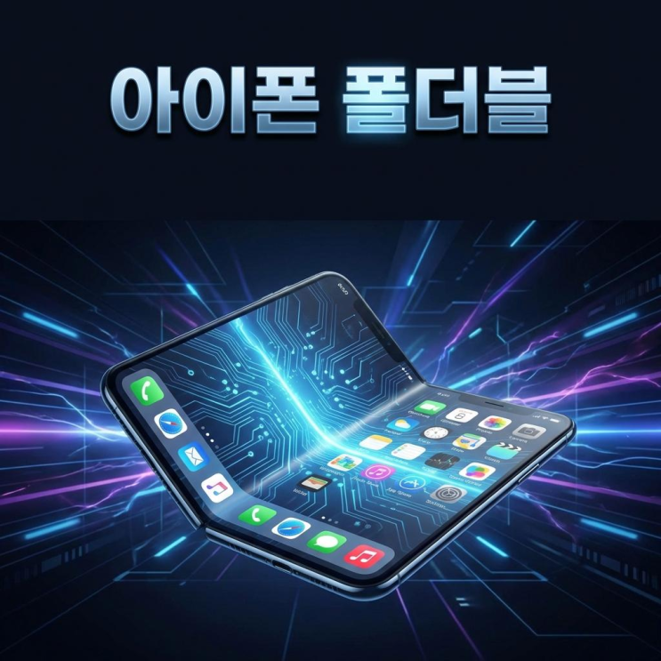  아이폰 폴더블 출시일 디자인 스펙 예상 정리