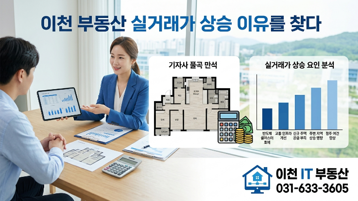  이천 부동산 실거래가 급등 원인과 미래 전망 (2026 핵심 분석)
