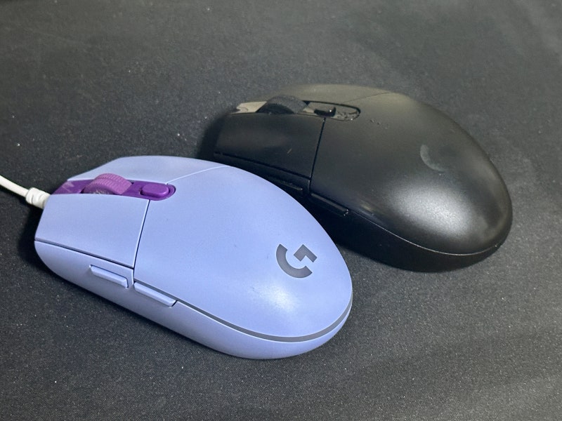 로지텍 게이밍 마우스 추천 G102 vs G304 실제 사용 차이 비교