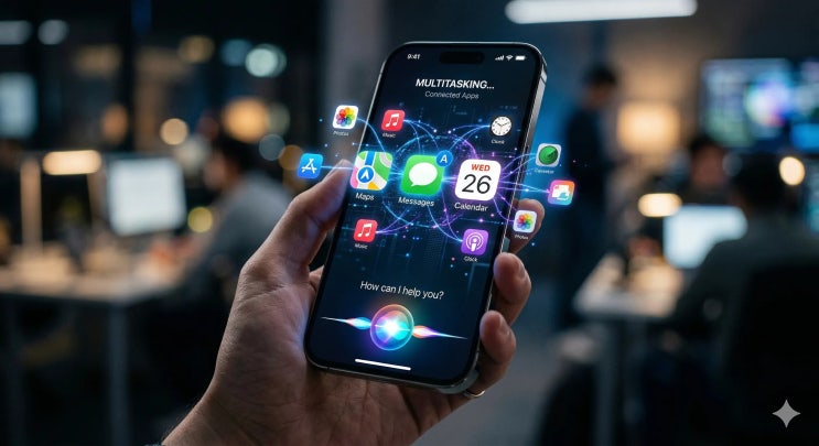 iOS 27 Siri 멀티 커맨드 혁신, 구글 제미나이 탑재로 달라질 아이폰의 미래