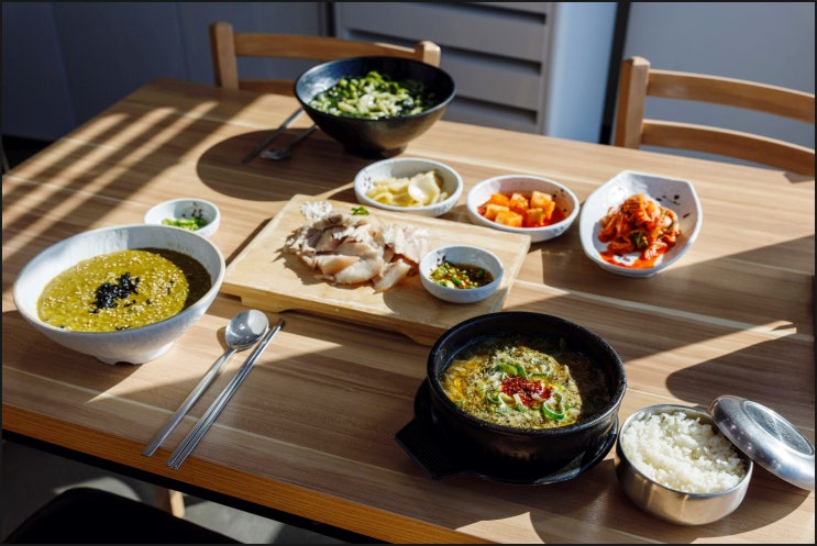  중문아침식사 가능 중문맛집 중문보말칼국수