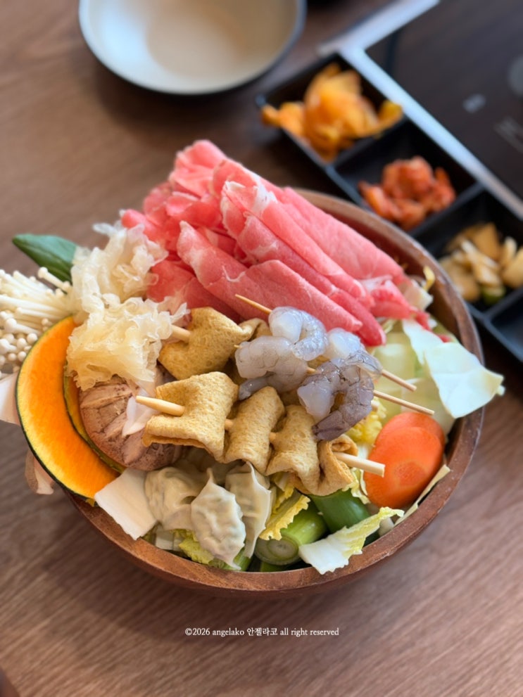  동편마을 맛집 샤브식탁 깔끔하고 맛있는 샤브샤브 맛집 인정