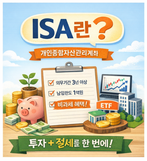  재대로 알아야 효과적인 ISA계좌, ISA란?