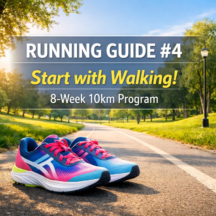  런린이 입문가이드 ④ 걷기부터 시작! 8주 완성 10km 프로그램