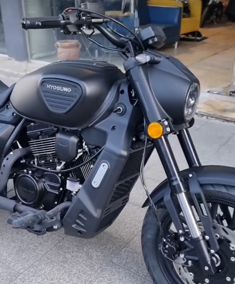 효성 오토바이 GV250DRA, 국내 수입이 시급한 250cc 쿼터급 크루저 바이크 소개