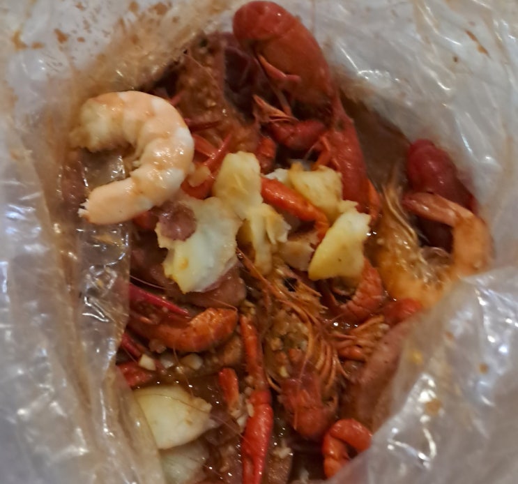  핫 앤 쥬시: 라스베가스 한국인 맛집, 매콤한 해산물 비닐 봉다리 파는 곳