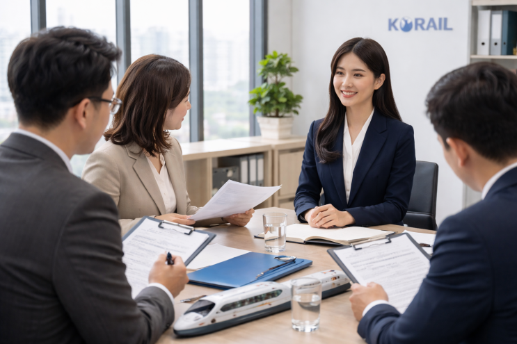  코레일 한국철도공사 사무영업 면접 준비 자료 (실제 후기 + 기출 질문 정리)