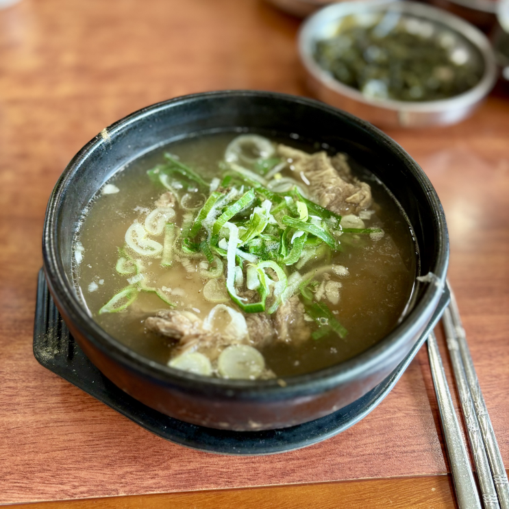  사천 청학골 숯불갈비 한방갈비탕의 깊은 내공