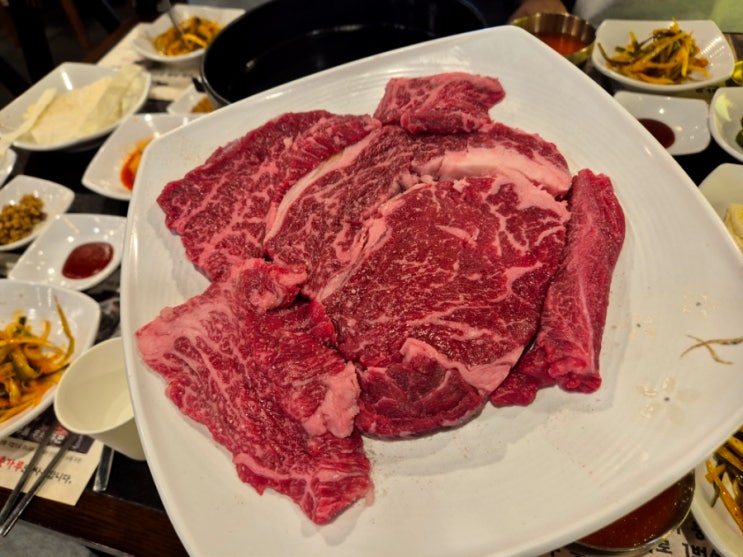  수원 영통 우판등심 런치 후기