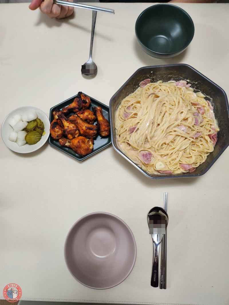 청정원 명란&생크림 파스타 소스 후기 (가격/맛/간단 요리)
