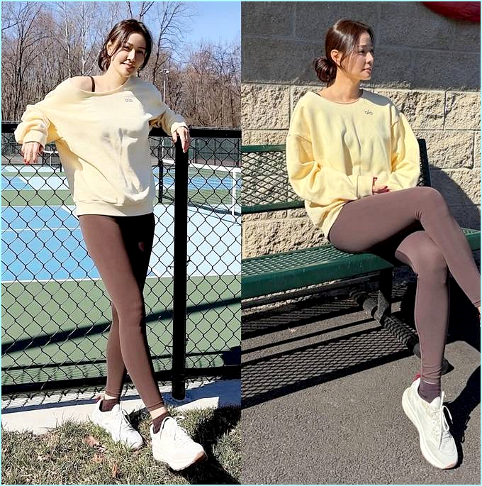  "권상우가 반할 만하네" 45세 손태영 뉴욕 산책룩, 품절 대란 난 20만원대 맨투맨 정체